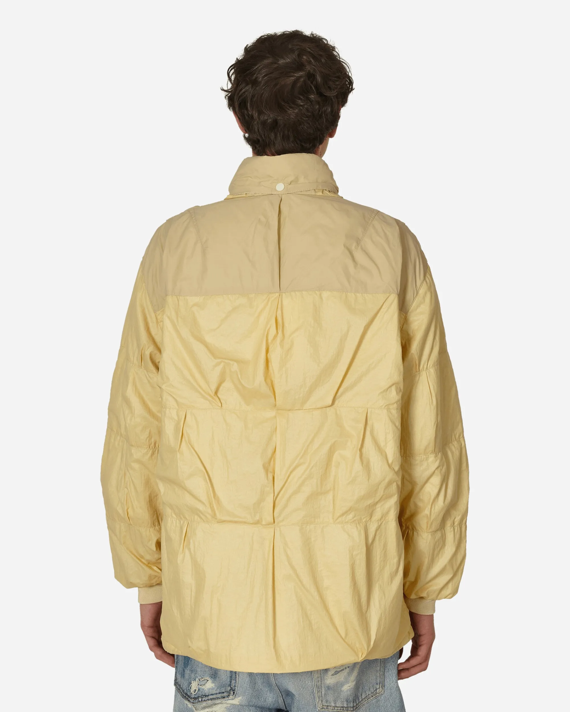 Our Legacy Coats And Jackets^Rubberized Nylon Exhaust Puffa Jacket Cream