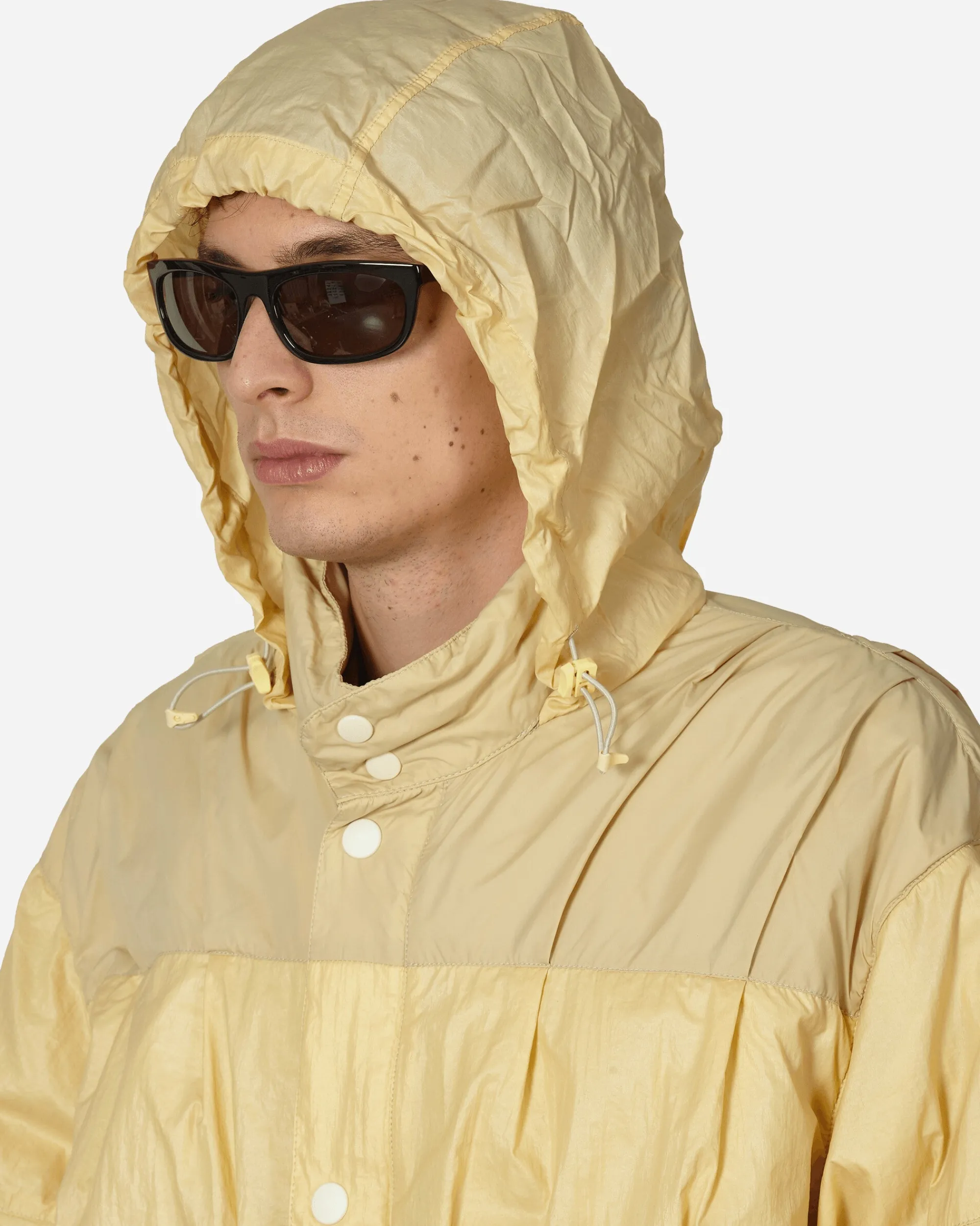 Our Legacy Coats And Jackets^Rubberized Nylon Exhaust Puffa Jacket Cream