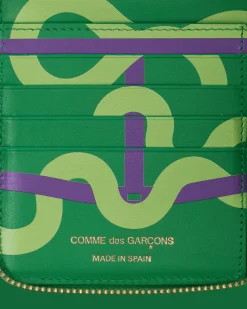 Comme Des Garçons Wallet Wallets And Cardholders|Wallets And Cardholders^Ruby Eye Zip-Around Wallet Green