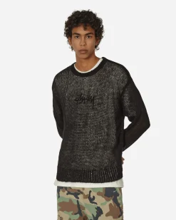 Stüssy Knitwear^S Loose Knit Sweater Black
