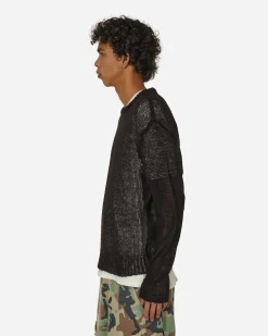 Stüssy Knitwear^S Loose Knit Sweater Black