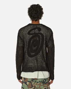 Stüssy Knitwear^S Loose Knit Sweater Black