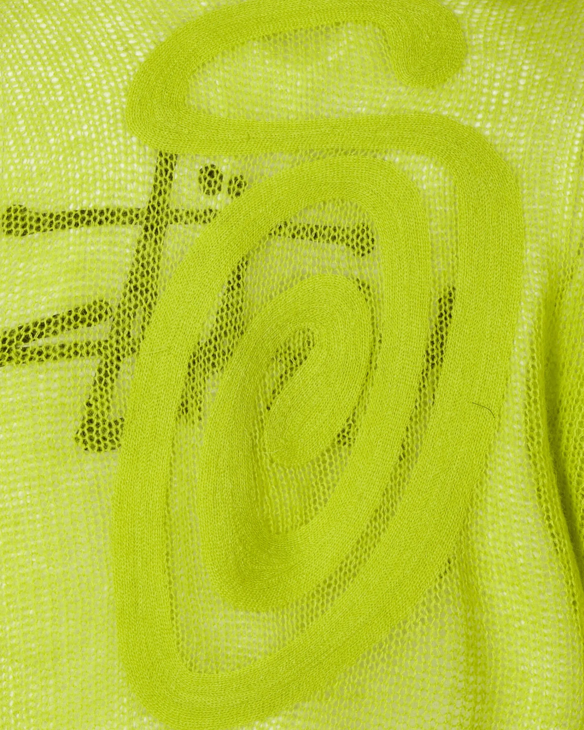 Stüssy Knitwear^S Loose Knit Sweater Lime