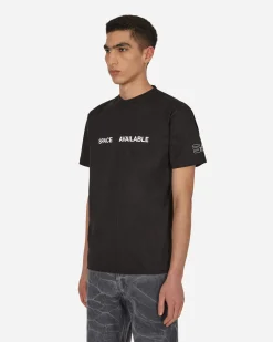 Space Available T-Shirts^SA01 T-Shirt Black