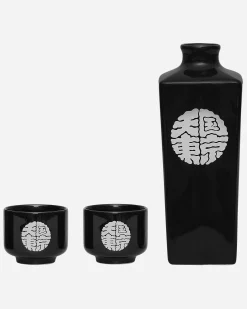 WACKO MARIA Objects^Sake Bottle & Cup Black