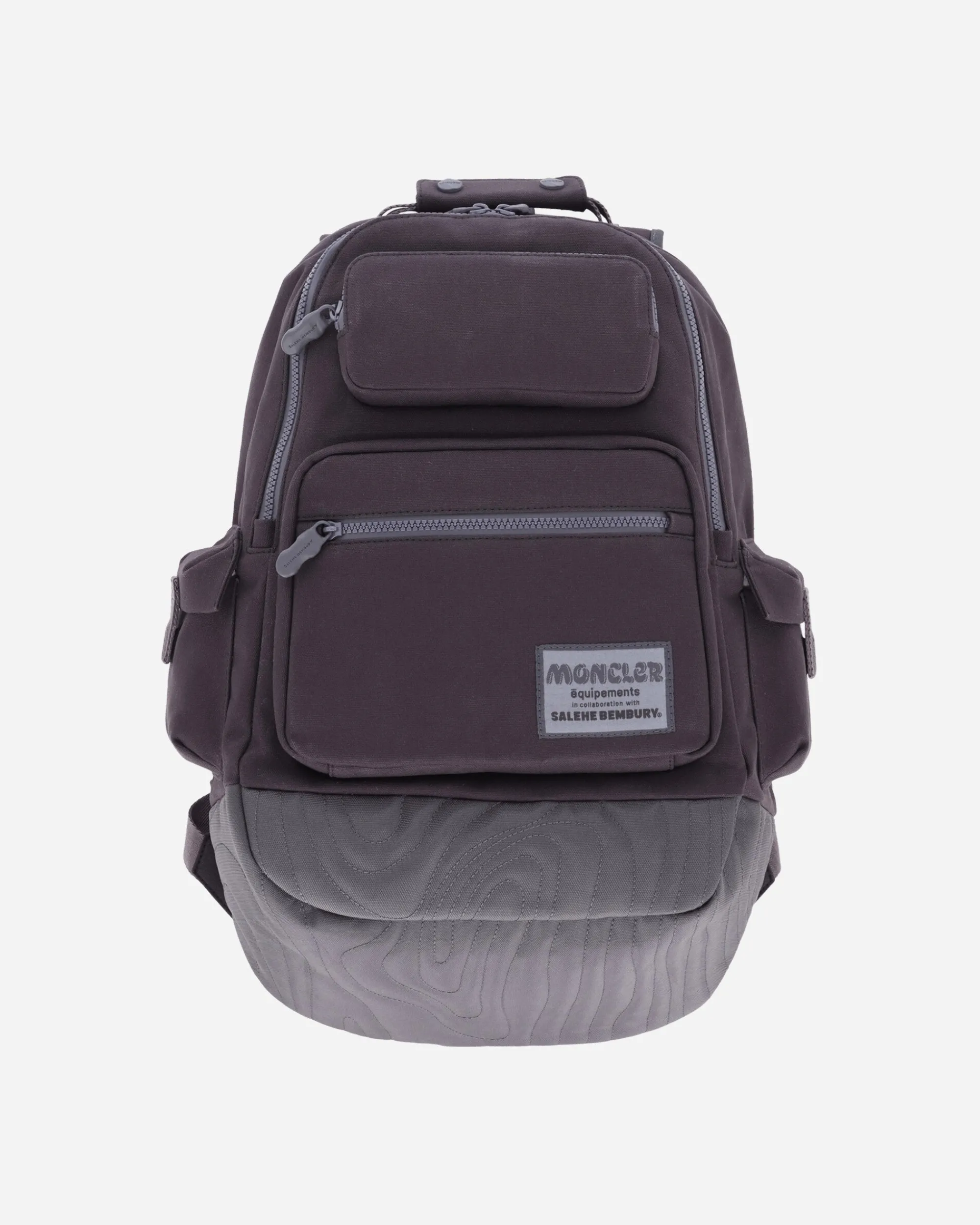 Moncler Genius Bags·Backpacks|Bags·Backpacks^Salehe Bembury Canvas Backpack Black