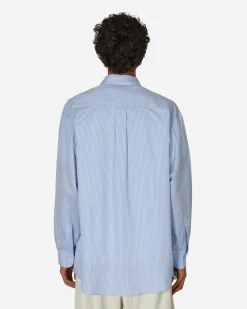 Sky High Farm Shirts^Samira Nasr Striped Shirt Blue