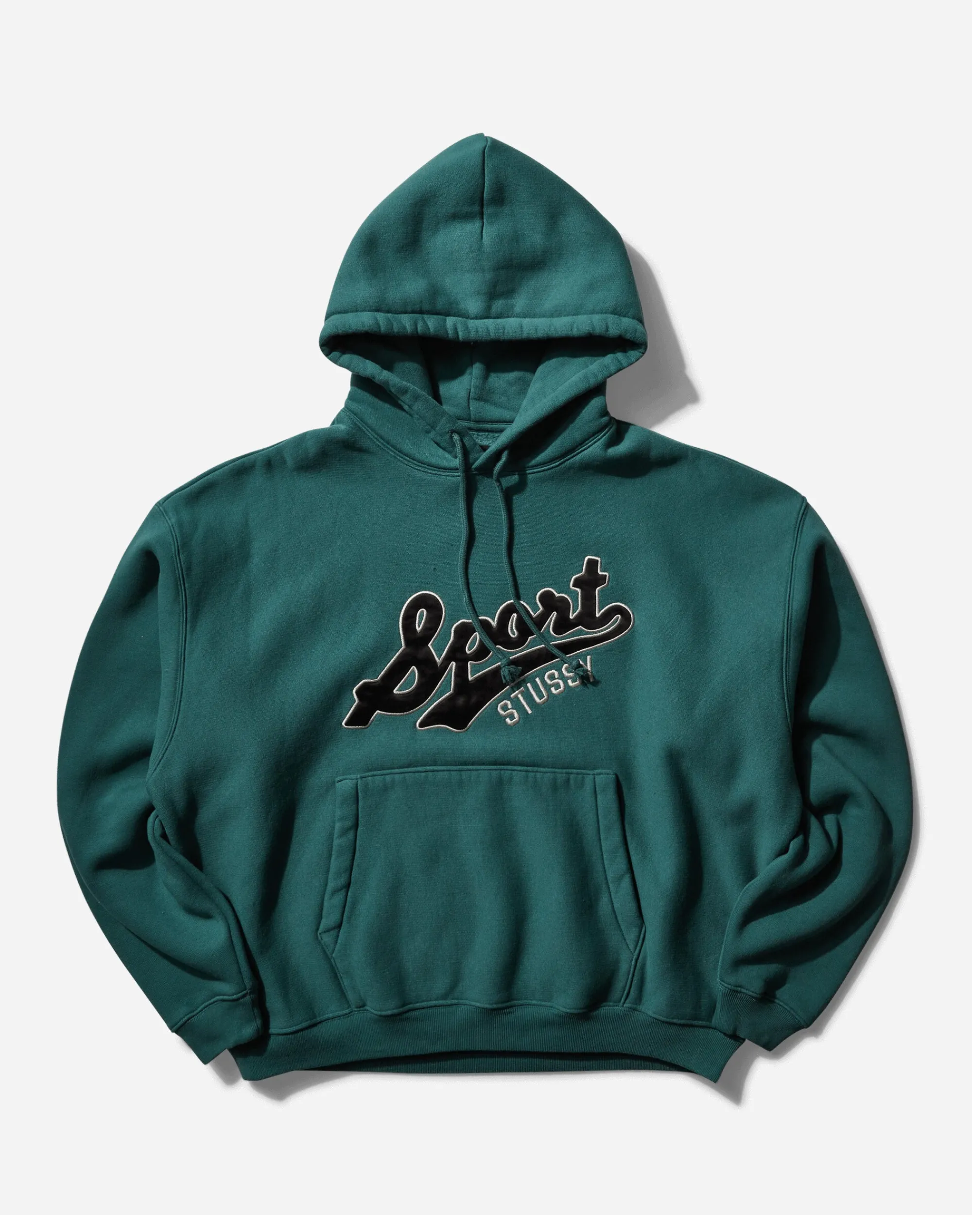 Stüssy Sweatshirts^Satin Patch Oversized Hoodie Green