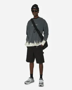 Neighborhood T-Shirts^Savage Longsleeve T-Shirt Black