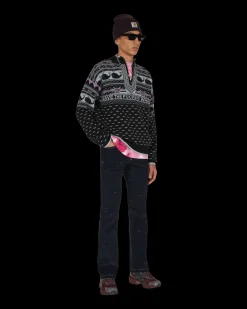 Phipps Knitwear^Save the Whales Sweater Black