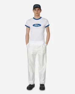 Sky High Farm Pants^Scalloped Pantalettes White