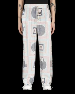 Aries Pants^Scarf Print Pijama Pants Multicolor