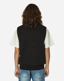 Carhartt WIP Knitwear^Script Vest Black