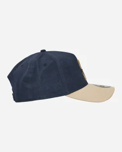 New Era Hats|Hats^Seattle Mariners Moleskin Crown 9FORTY A-Frame Adjustable Cap Navy