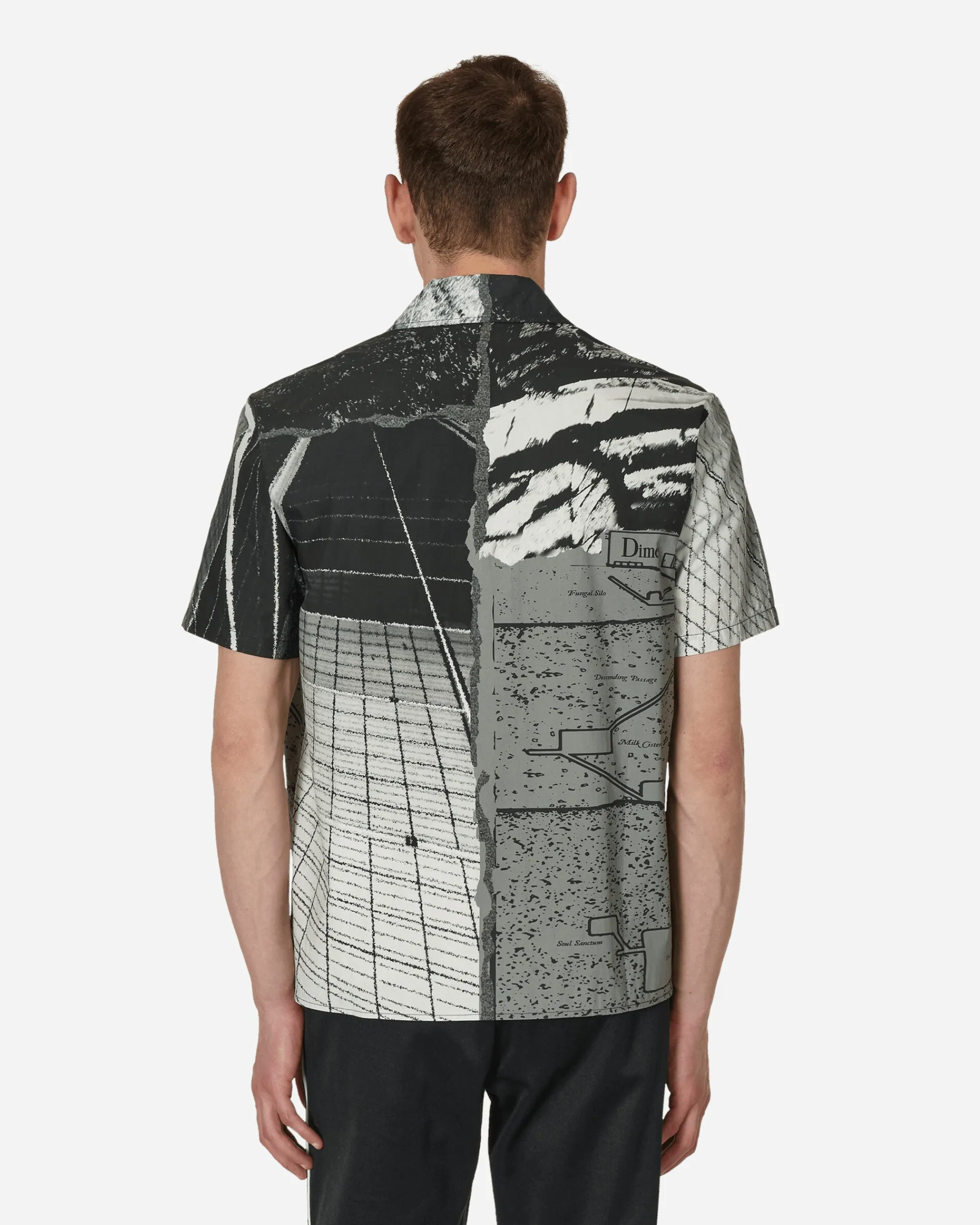 Dime Shirts^Secret Button-Up Shirt Cement