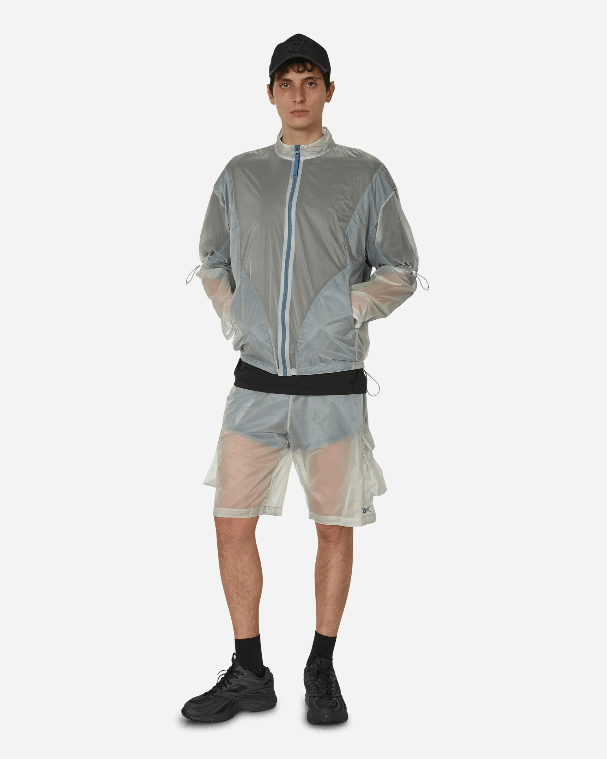 Reebok Shorts^See Through Shorts Crystal Blue