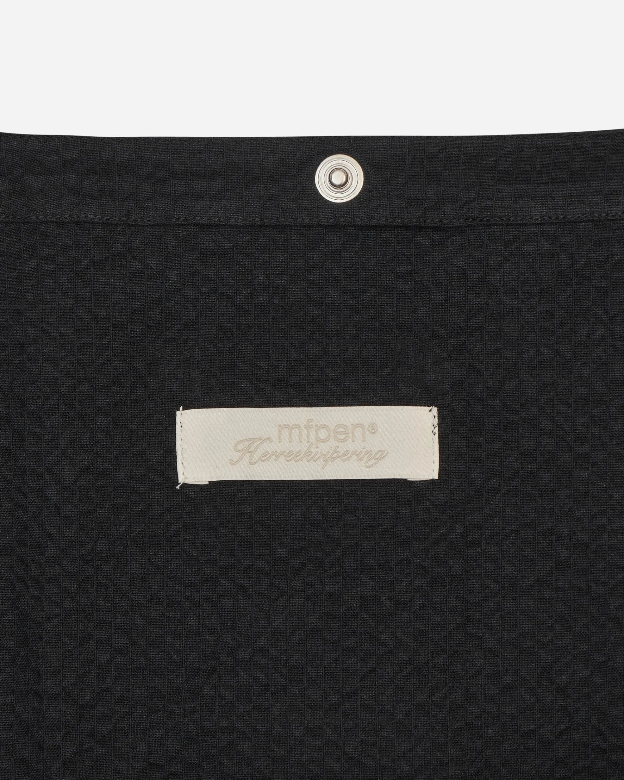 mfpen Bags·Shoulder|Bags·Shoulder^Seersucker Cross Body Bag Black