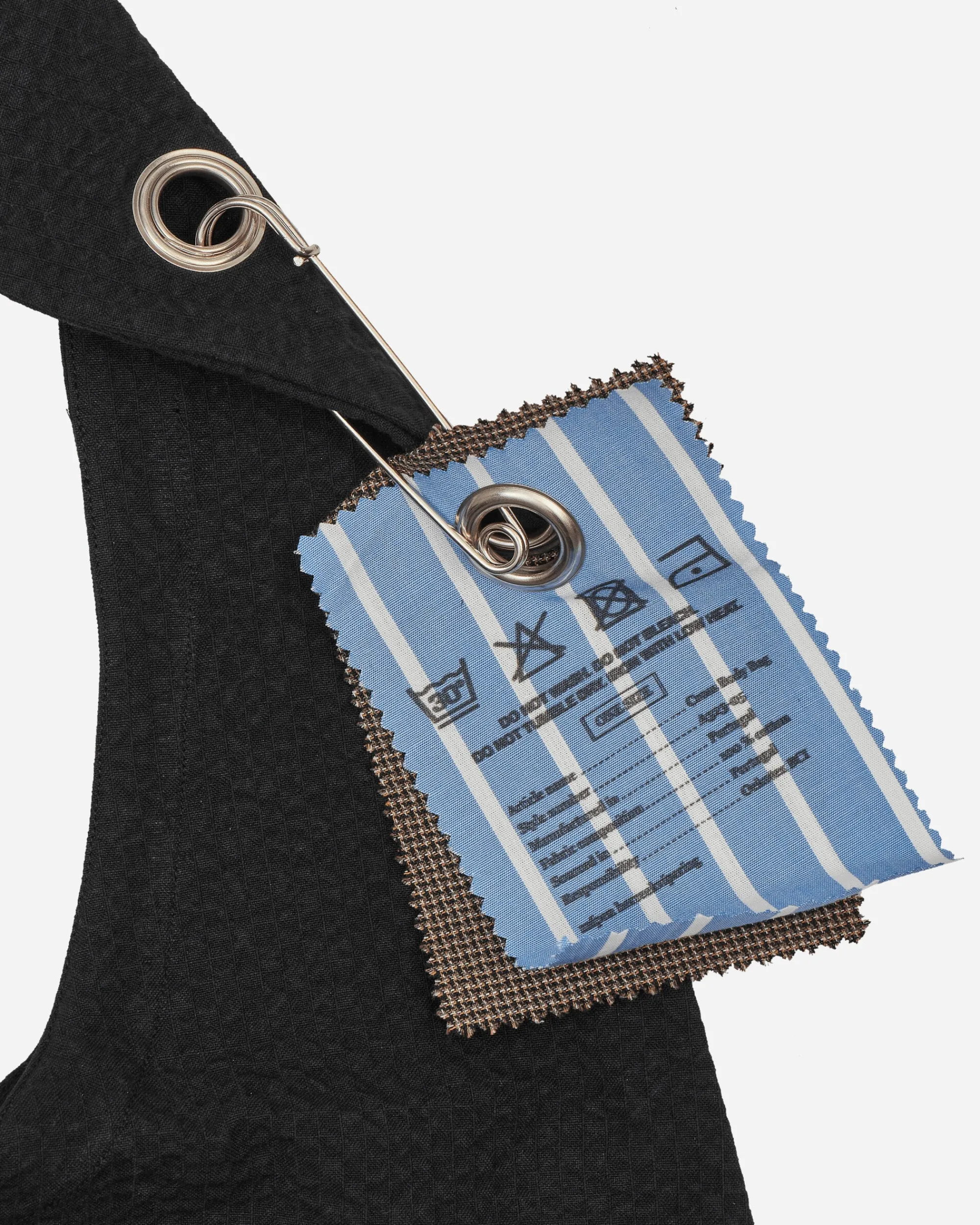 mfpen Bags·Shoulder|Bags·Shoulder^Seersucker Cross Body Bag Black