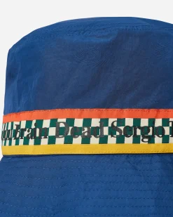 Brain Dead Hats|Hats^Sergio Tacchini Bucket Hat Blue