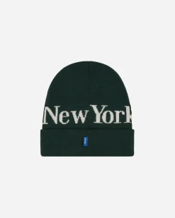 Awake NY Hats|Hats^Serif Logo Beanie Forest