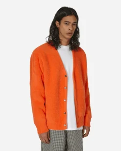 Stüssy Knitwear^Shaggy Cardigan Orange