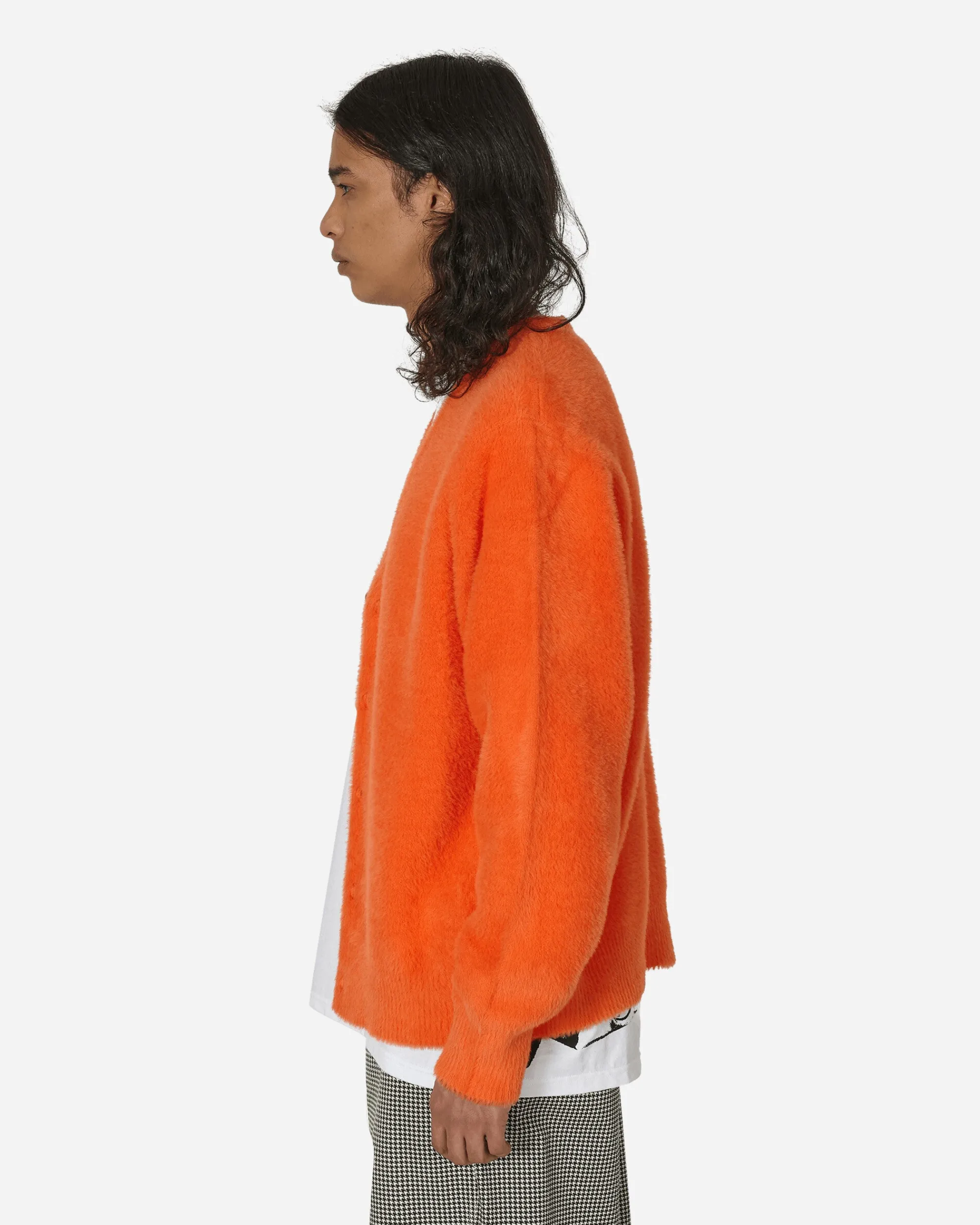 Stüssy Knitwear^Shaggy Cardigan Orange