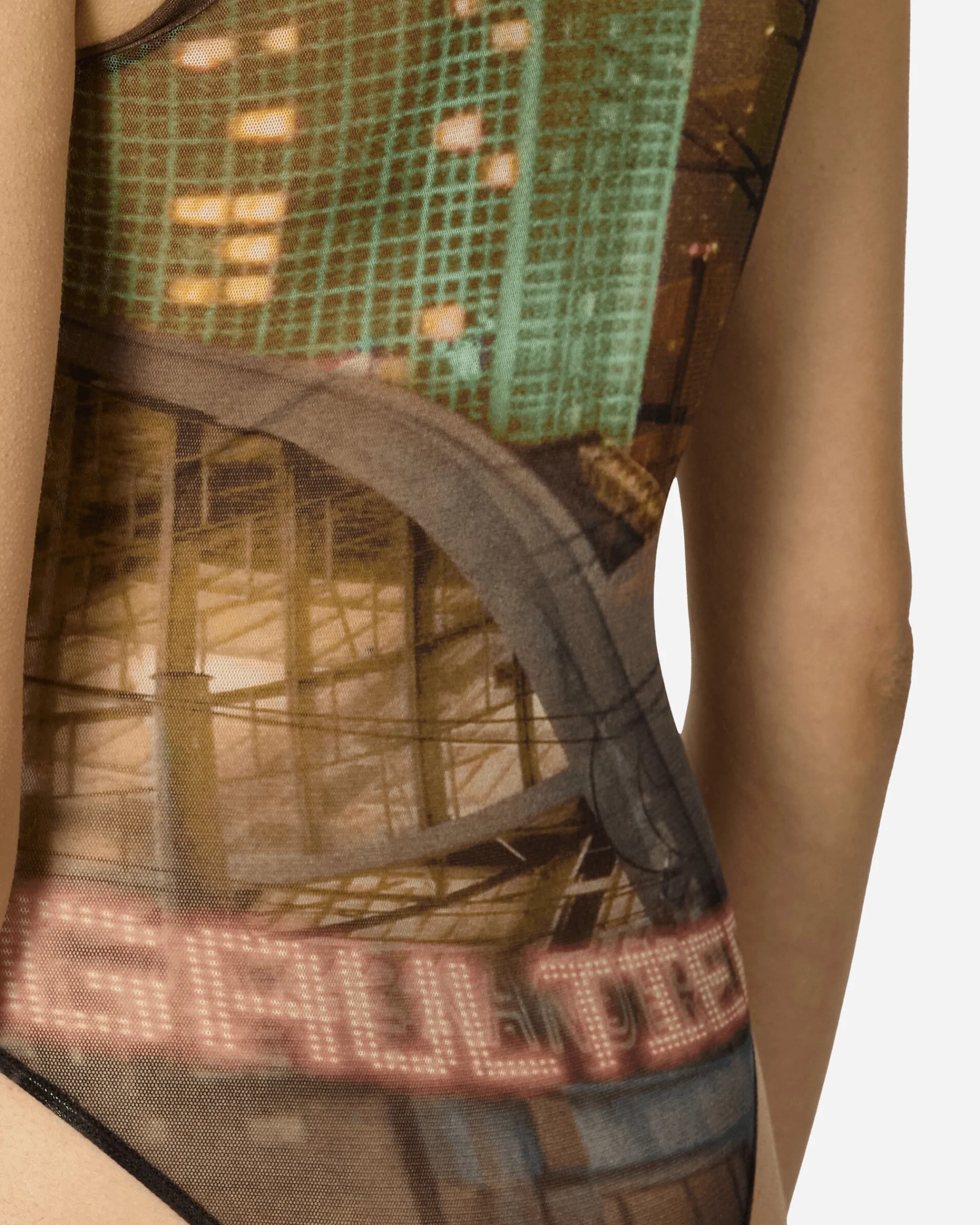 Jean Paul Gaultier Pants^Shayne Oliver City Bodysuit Multicolor