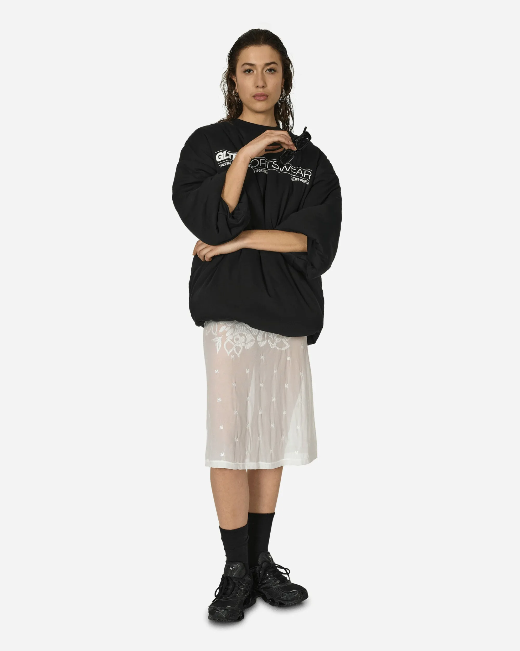 Jean Paul Gaultier T-Shirts^Shayne Oliver Puffy T-Shirt Black