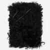 Dries Van Noten Tech And Audio^Shearling Phone Pouch Black