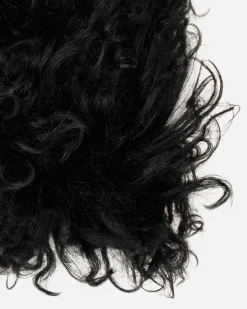 Dries Van Noten Tech And Audio^Shearling Phone Pouch Black