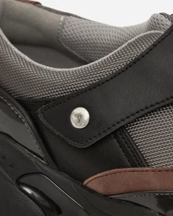 OAO Sneakers·Low|Sneakers^Shell Sneakers Black / Grey