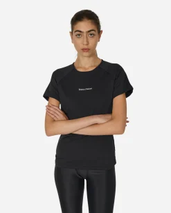 District Vision T-Shirts^Short Sleeve Fitted Tee Black