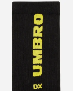 Umbro Underwear^Short Socks Black / Yellow