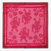 RANRA Gloves And Scarves|Gloves And Scarves^Silk Bandana Pink