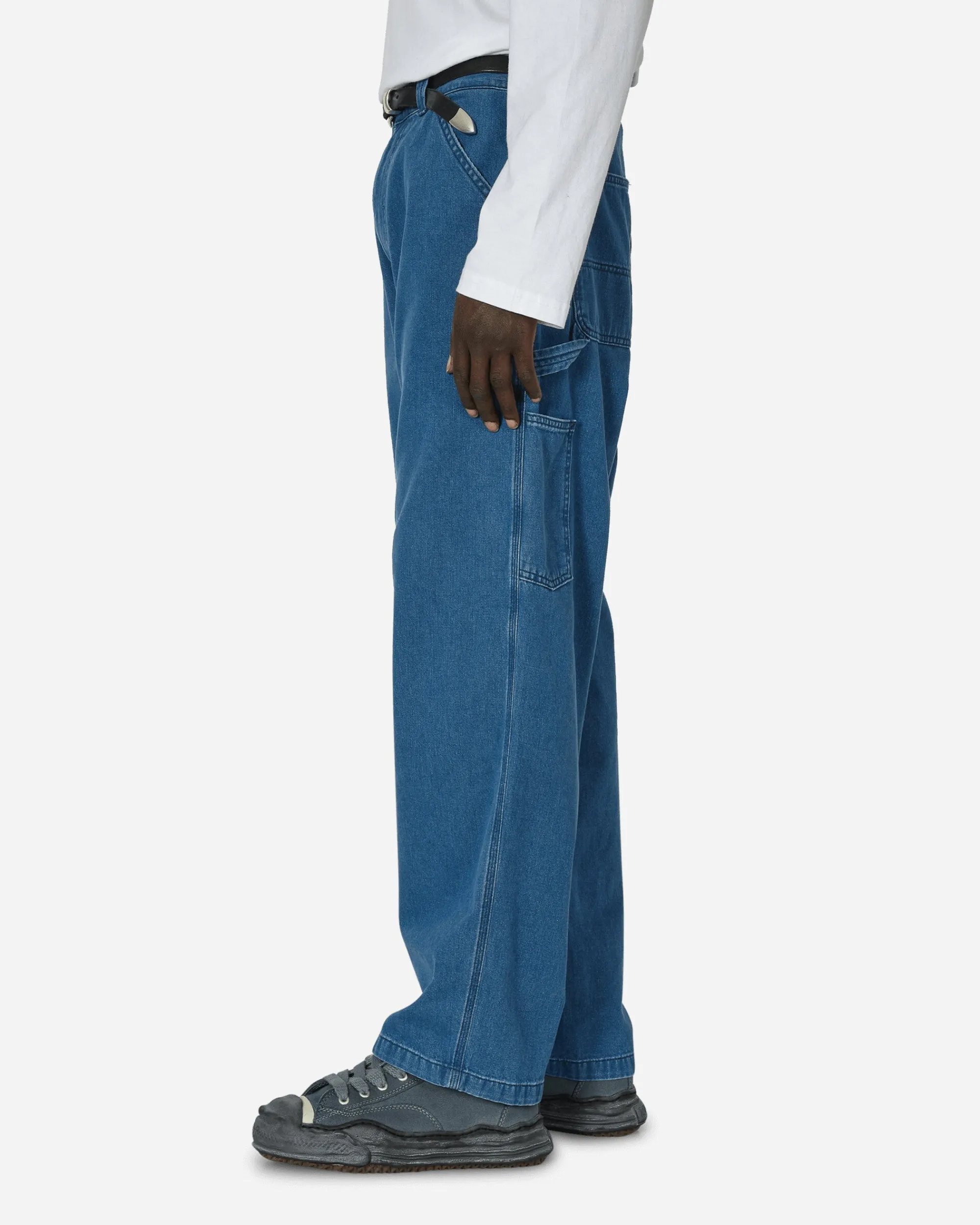 Carhartt WIP Pants^Single Knee Pants Blue
