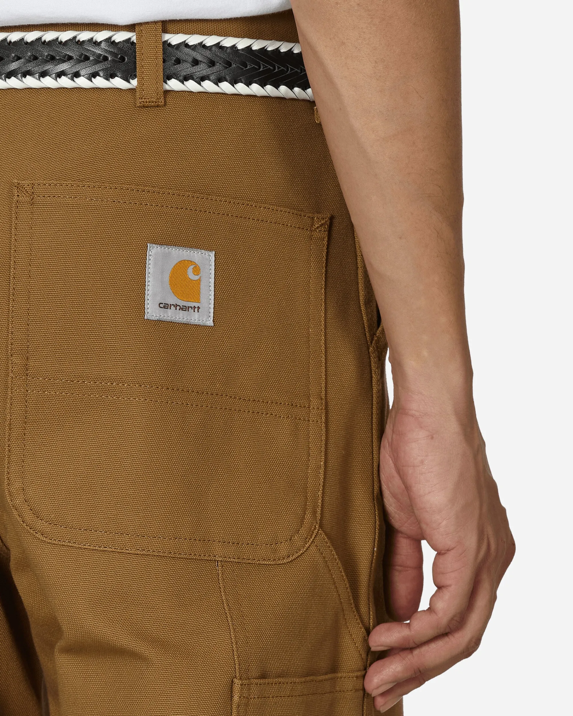 Carhartt WIP Pants^Single Knee Pants Hamilton Brown