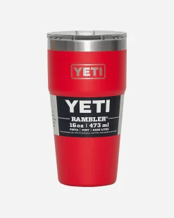 YETI Equipment^Single Rambler Stackable Cup Red