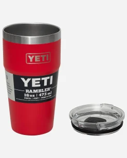 YETI Equipment^Single Rambler Stackable Cup Red
