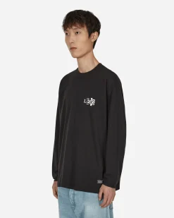 Levi's T-Shirts^Skateboarding Graphic Box Longsleeve T-Shirt Black