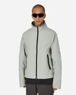GR10K Coats And Jackets^Skeleton 3L WR Jacket Light Grey