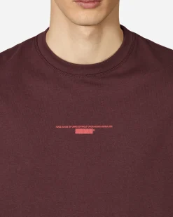 AFFXWRKS T-Shirts^Slab T-Shirt Red