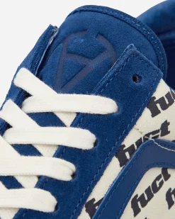 Vans Sneakers·Low|Sneakers^Slam Jam by FUCT LX Old Skool Reissue 36 Sneakers White / True Blue