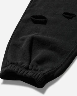 Converse Pants^Slam Jam Destroyed Sweatpants Black