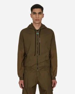 JORDANLUCA Sweatshirts^Slam Jam Euphoria Hooded Jacket Brown