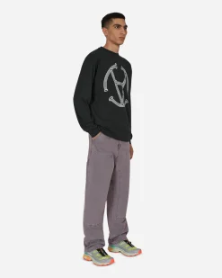 Aries T-Shirts^Slam Jam Exclusive Column Circle Longsleeve T-Shirt Black