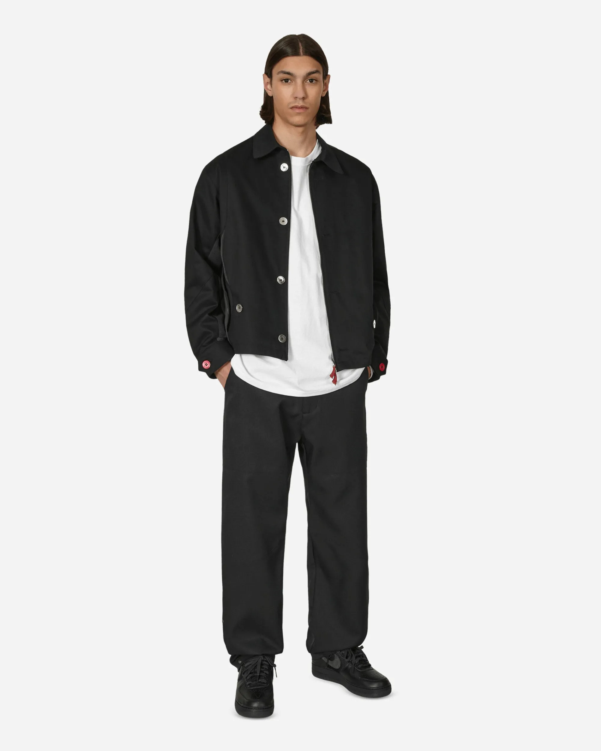 Curated Parade Pants^Slam Jam Exclusive Ideal Trousers Black / Red