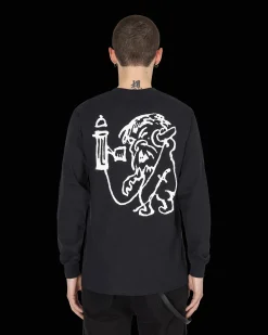 NTS T-Shirts^Slam Jam Gremlin Tune Longsleeve T-Shirt Black