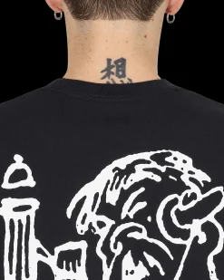 NTS T-Shirts^Slam Jam Gremlin Tune Longsleeve T-Shirt Black