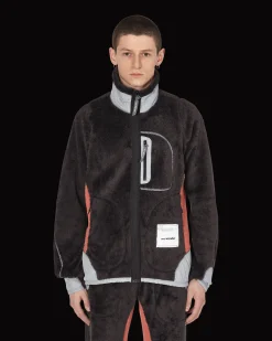 and wander Coats And Jackets^Slam Jam High Loft Polartec Fleece Jacket Black