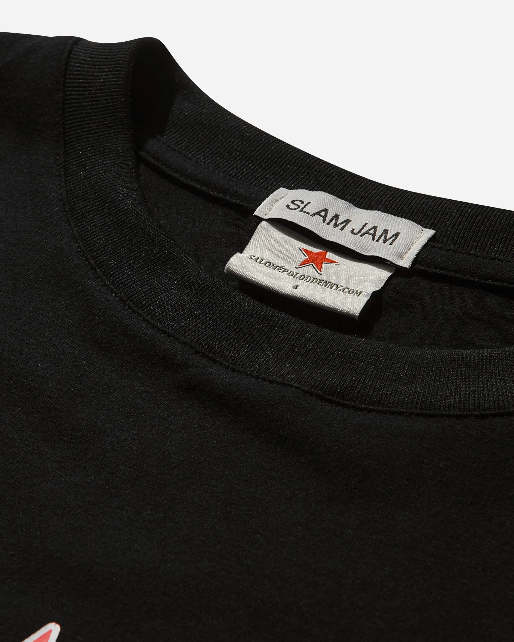 Salomé Poloudenny T-Shirts|T-Shirts^Slam Jam Masturbate T-Shirt Black